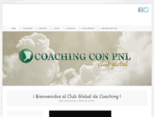 Tablet Screenshot of clubglobaldecoaching.com